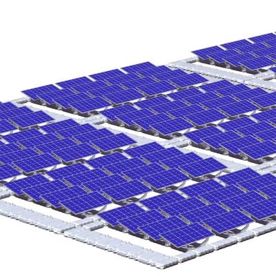 PV solcellepanel flytende monteringsstruktursystem
