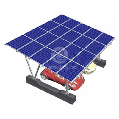 Solar Carport Garasje Montering Struktur System