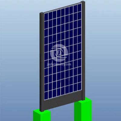 Beste solcellepanel gjerde veggmonteringsbrakett