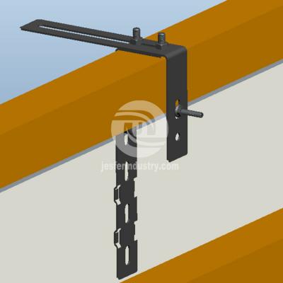 Solar Balkong Monteringskrok System for Tyskland