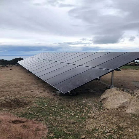  9.6kw . Aluminim Alloy Solar Ground Bracket i Storbritannia 2020 